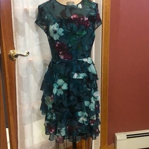Flutter Floral Tier Dress